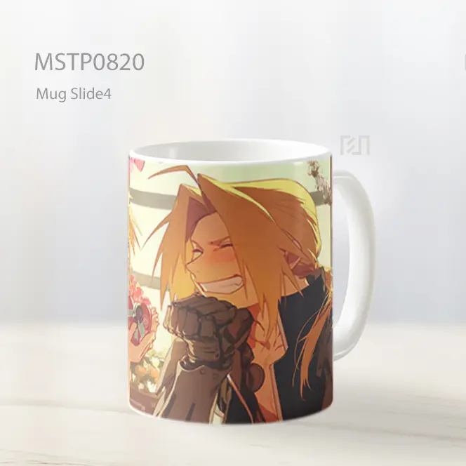 Edward And Winry Hadiah Cinta Valentines Mug MSTP0820