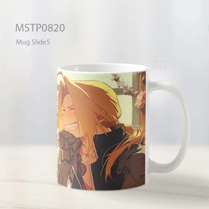 Edward And Winry Hadiah Cinta Valentines Mug MSTP0820 - All-side / Desain