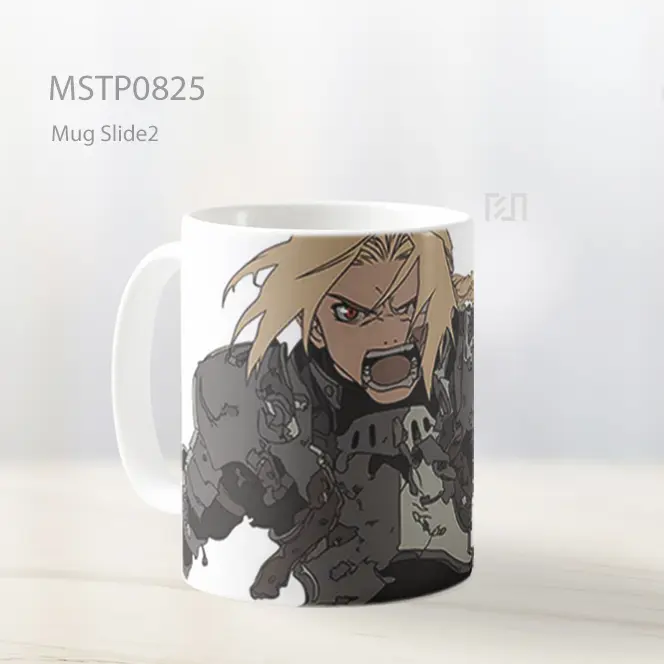 Edward Elric Fullmetal Alchemist Marah Mug MSTP0825 - All-side / Desain