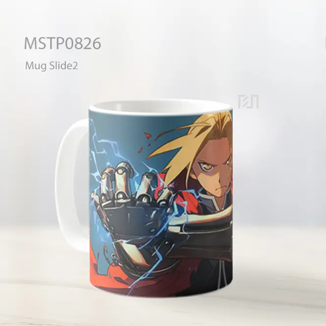 Edward Elric Ledakan Alkimia Mug MSTP0826 - All-side / Desain