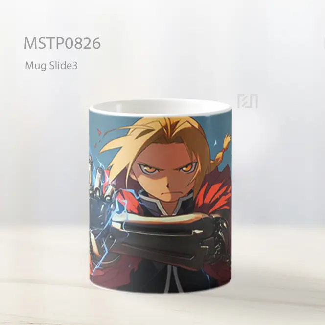 Edward Elric Ledakan Alkimia Mug MSTP0826 - All-side / Desain