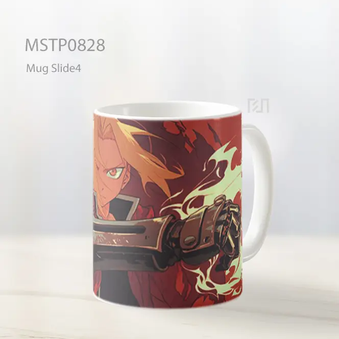 Edward Elric Tekad Api Mug MSTP0828