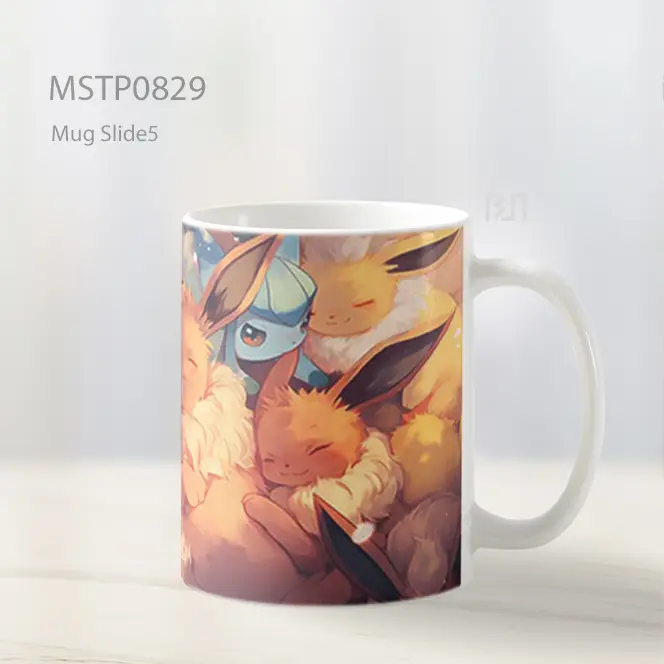 Eevee And Evolusi Tidur Mimpi Mug MSTP0829 - All-side / Desain