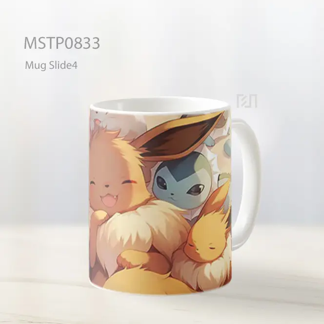 Eevee Evolusi Pelukan Mug MSTP0833