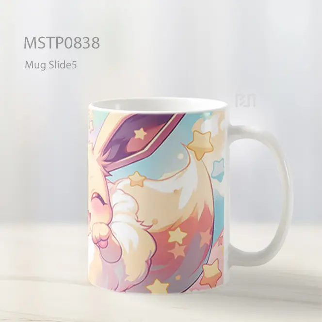 Eevee Pokemon Mug MSTP0838 - All-side / Desain