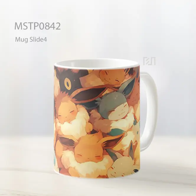 Eevee Tidur Bersama Mug MSTP0842