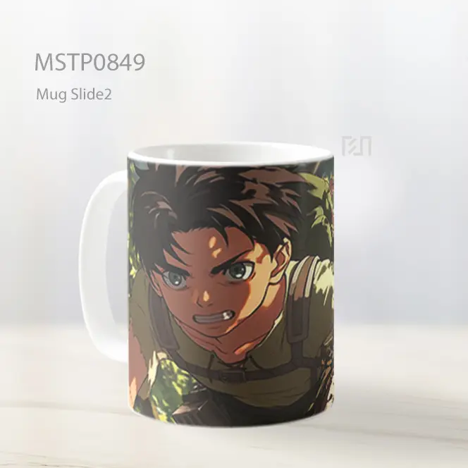 Eren And Gon Anime Characters Hunter X Hunter Mug MSTP0849 - All-side / Desain