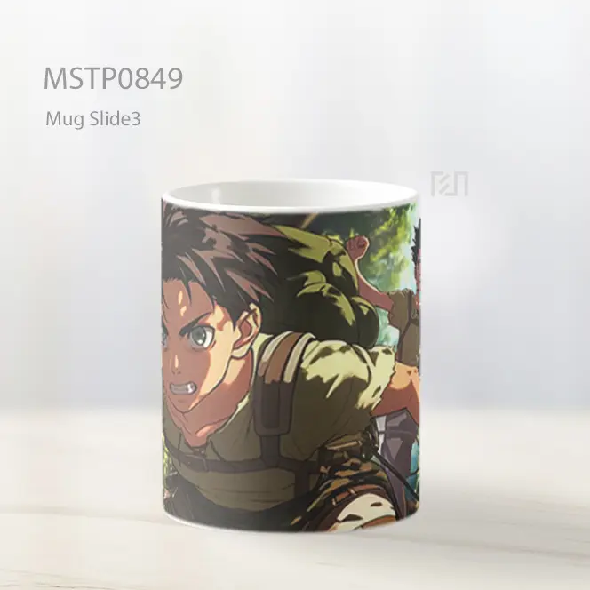 Eren And Gon Anime Characters Hunter X Hunter Mug MSTP0849 - All-side / Desain