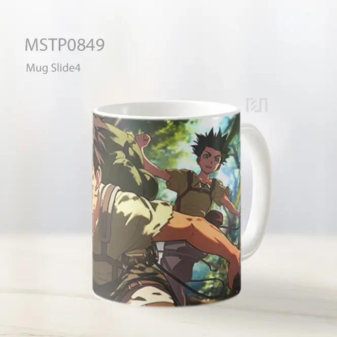 Eren And Gon Anime Characters Hunter X Hunter Mug MSTP0849