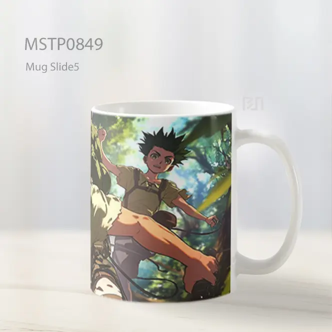 Eren And Gon Anime Characters Hunter X Hunter Mug MSTP0849 - All-side / Desain
