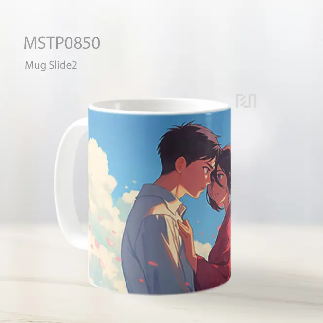 Eren And Mikasa Ackerman Cinta Valentines Mug MSTP0850 - All-side / Desain
