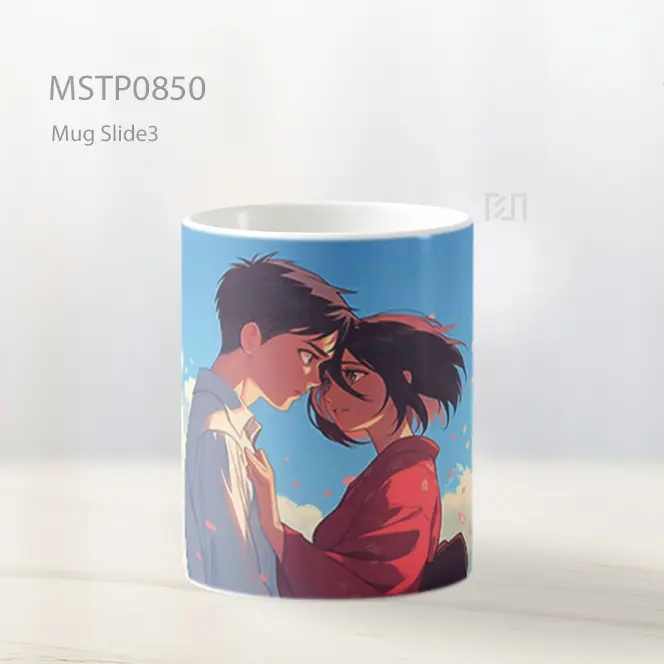 Eren And Mikasa Ackerman Cinta Valentines Mug MSTP0850 - All-side / Desain