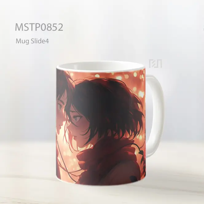 Eren And Mikasa Momen Romantis Valentines Mug MSTP0852