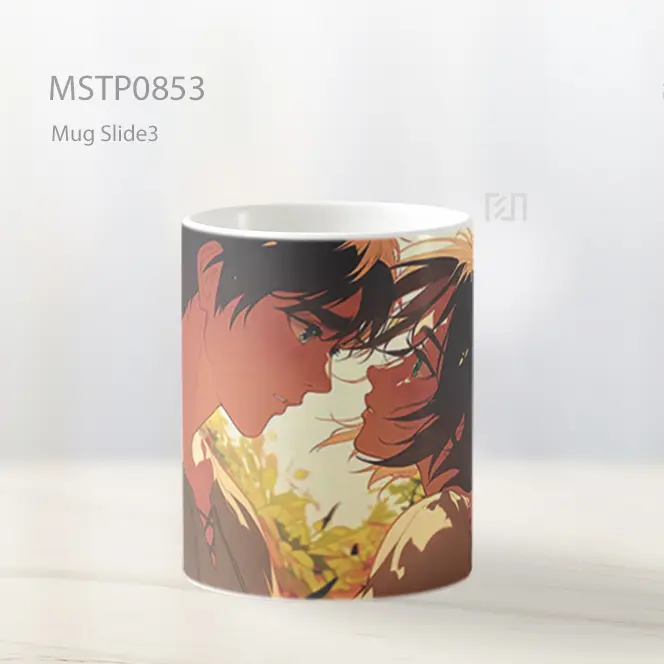 Eren And Mikasa Momen Romantis Mug MSTP0853 - All-side / Desain
