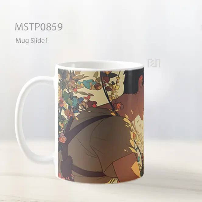 Eren Dan Mikasa Taman Romantis Mug MSTP0859 - All-side / Desain