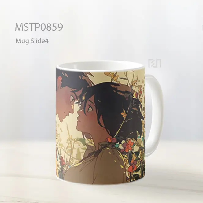 Eren Dan Mikasa Taman Romantis Mug MSTP0859