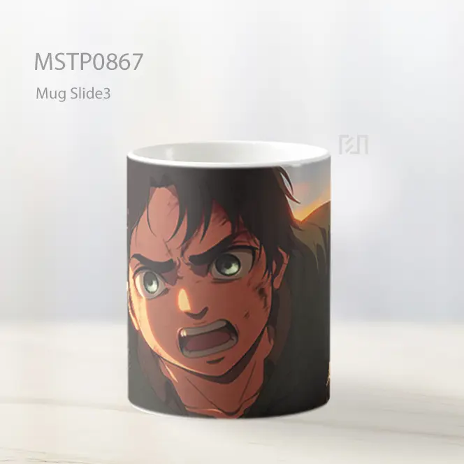 Eren Jaeger Gaya Seni Mug MSTP0867 - All-side / Desain
