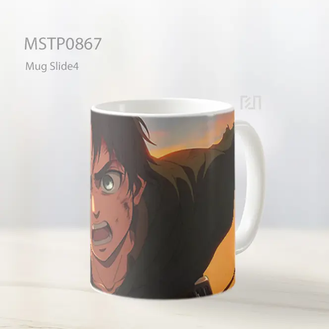 Eren Jaeger Gaya Seni Mug MSTP0867