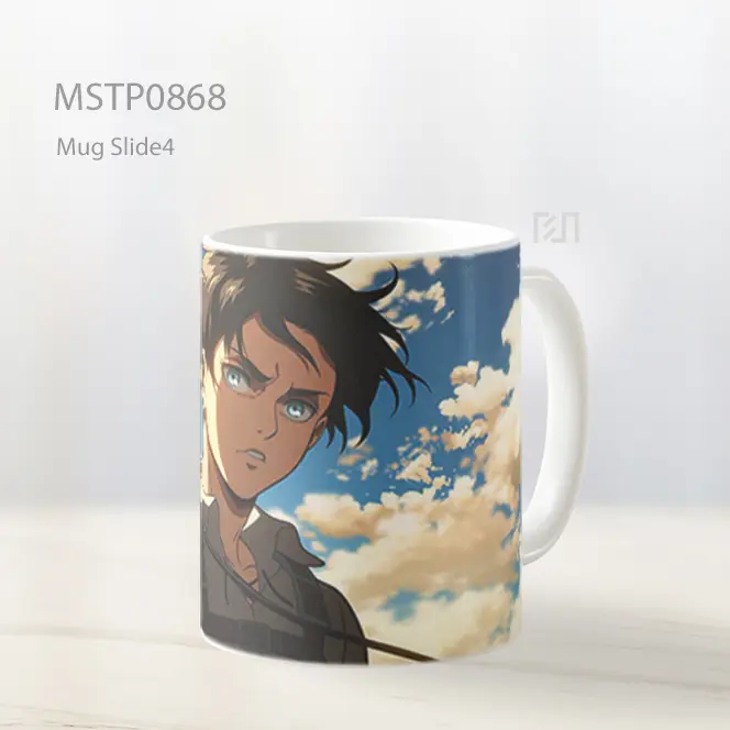 Eren Jaeger Gaya Seni Mug MSTP0868