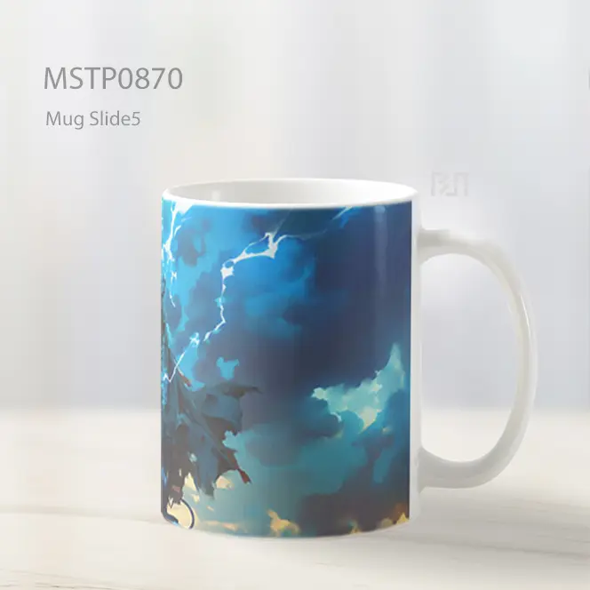 Eren Lightning Heroic Cloak Mug MSTP0870 - All-side / Desain