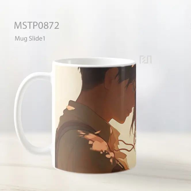 Eren Mikasa Momen Emosional Mug MSTP0872 - All-side / Desain