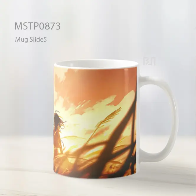 Eren Mikasa Senja Di Padang Mug MSTP0873 - All-side / Desain