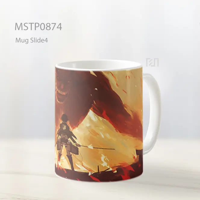 Eren Vs Titan Attack On Titan Mug MSTP0874
