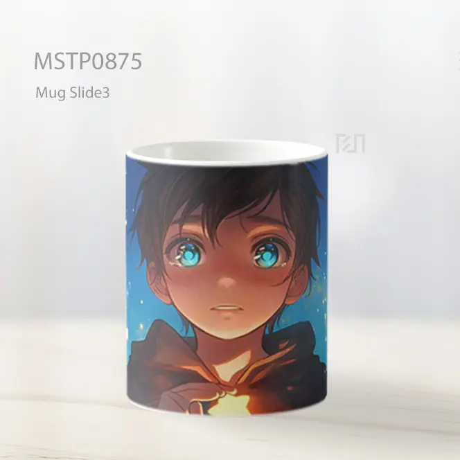 Eren Yeager Air Mata Bintang Bercahaya Mug MSTP0875 - All-side / Desain