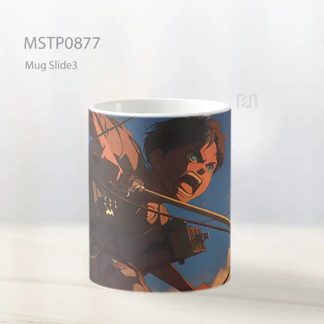 Eren Yeager Aot 3D Maneuver Mug MSTP0877 - All-side / Desain