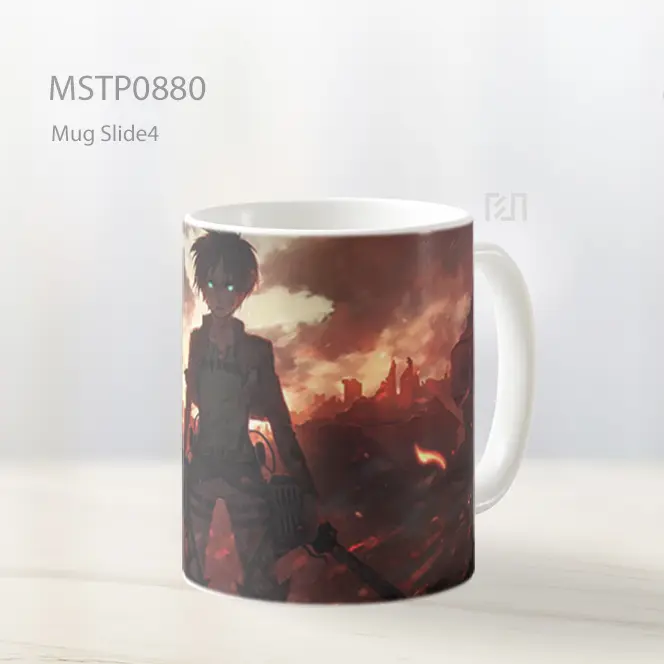 Eren Yeager Attack On Titan Dramatis Mug MSTP0880