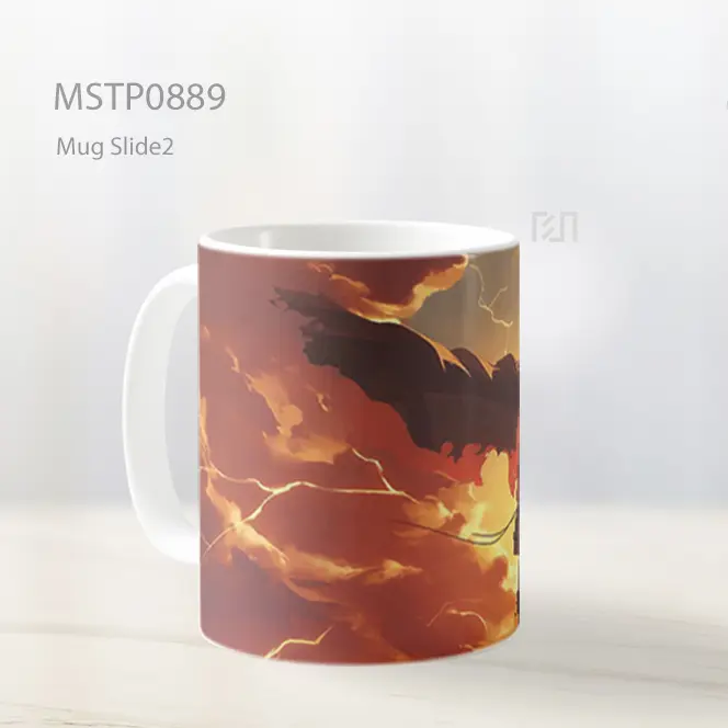 Eren Yeager Gaya Hypebeast Mug MSTP0889 - All-side / Desain