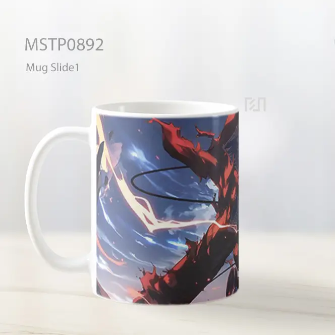 Eren Yeager Pahlawan Stylish Mug MSTP0892 - All-side / Desain
