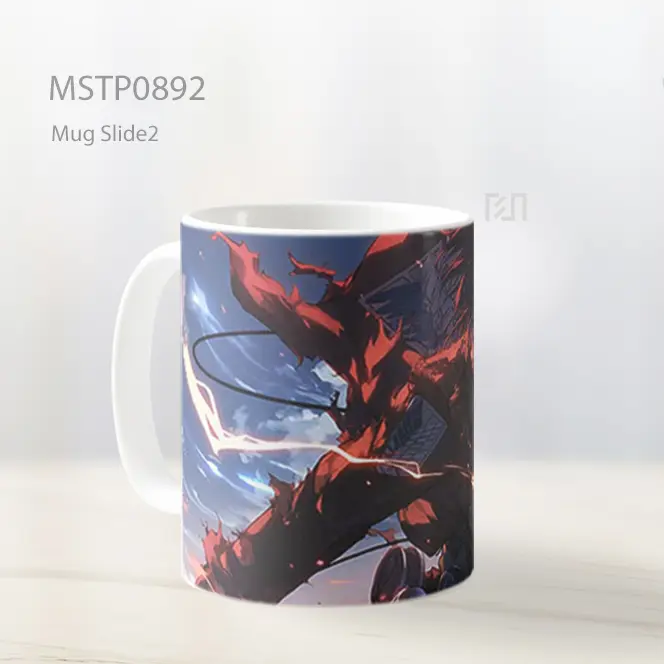 Eren Yeager Pahlawan Stylish Mug MSTP0892 - All-side / Desain