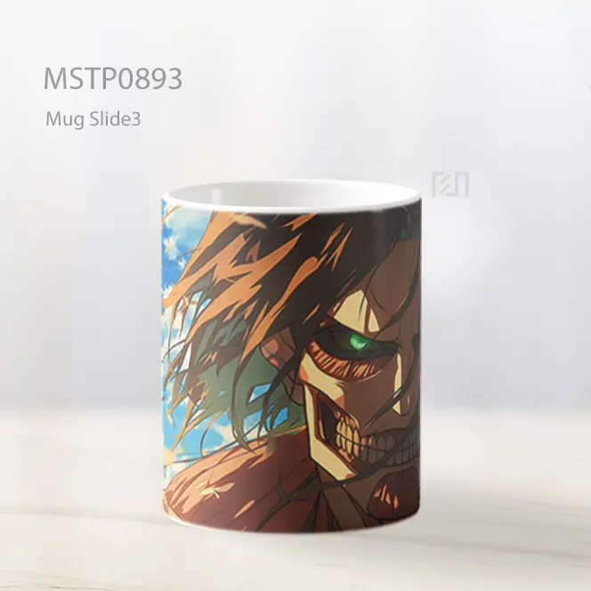 Eren Yeager Titan Form Aot Mug MSTP0893 - All-side / Desain