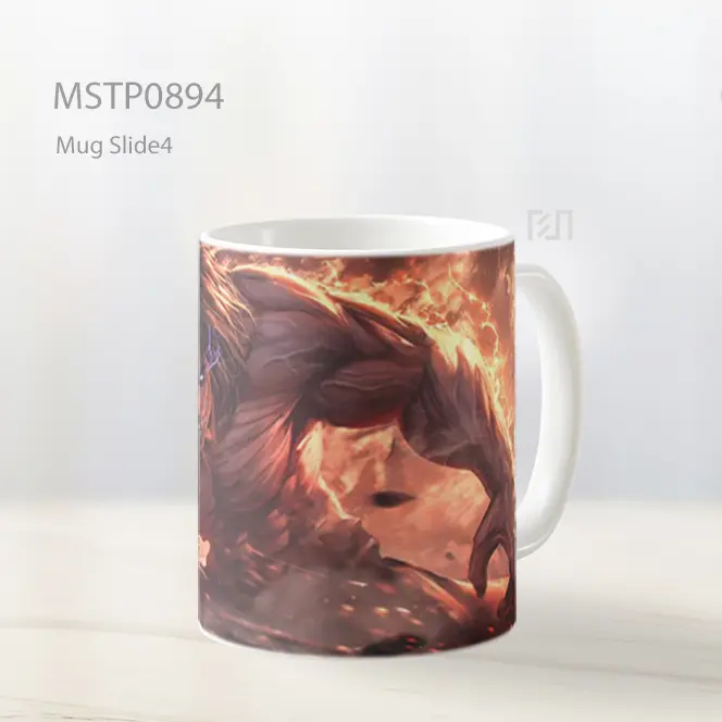 Eren Yeager Titan Penyerang Mug MSTP0894