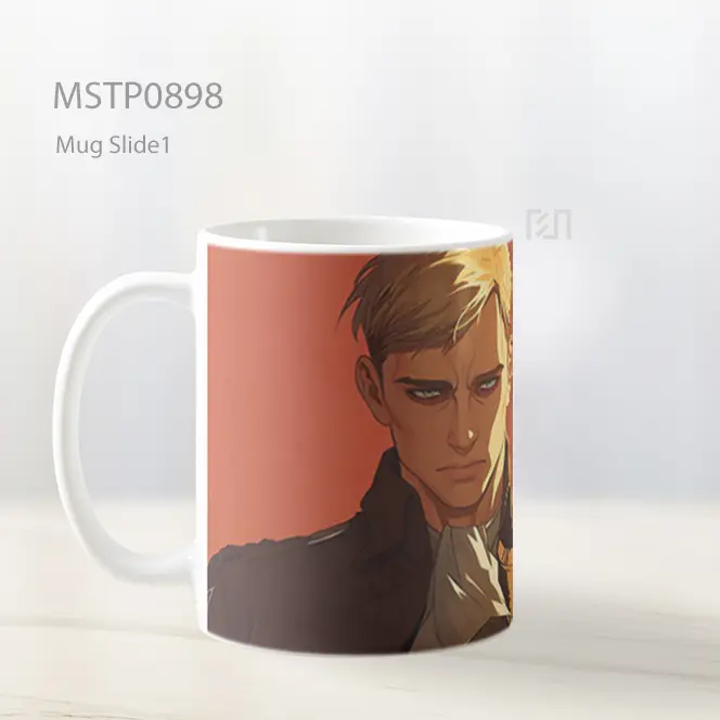 Erwin Smith Attack On Titan Mug MSTP0898 - All-side / Desain