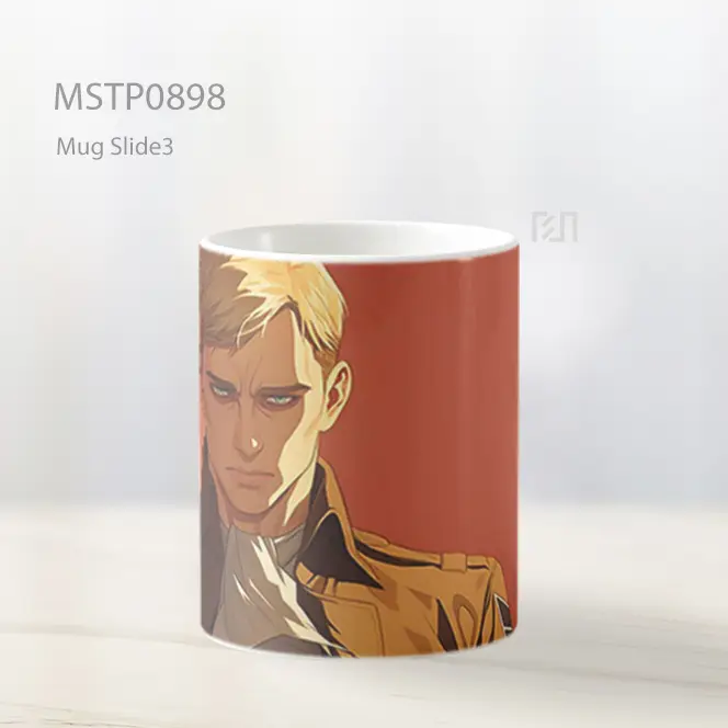 Erwin Smith Attack On Titan Mug MSTP0898 - All-side / Desain