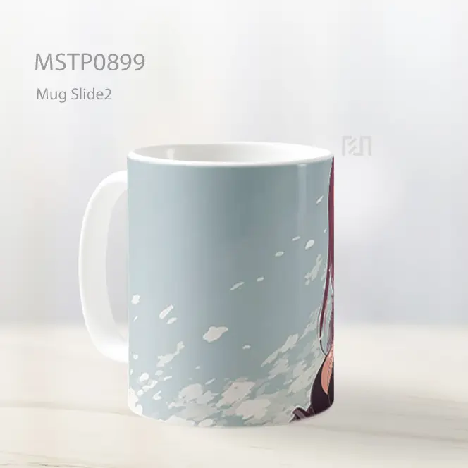 Erza Scarlet Fairy Tail Mug MSTP0899 - All-side / Desain