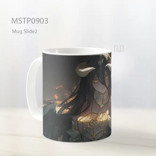 Estetika Albedo Overlord Mug MSTP0903 - All-side / Desain