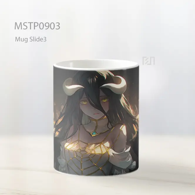 Estetika Albedo Overlord Mug MSTP0903 - All-side / Desain
