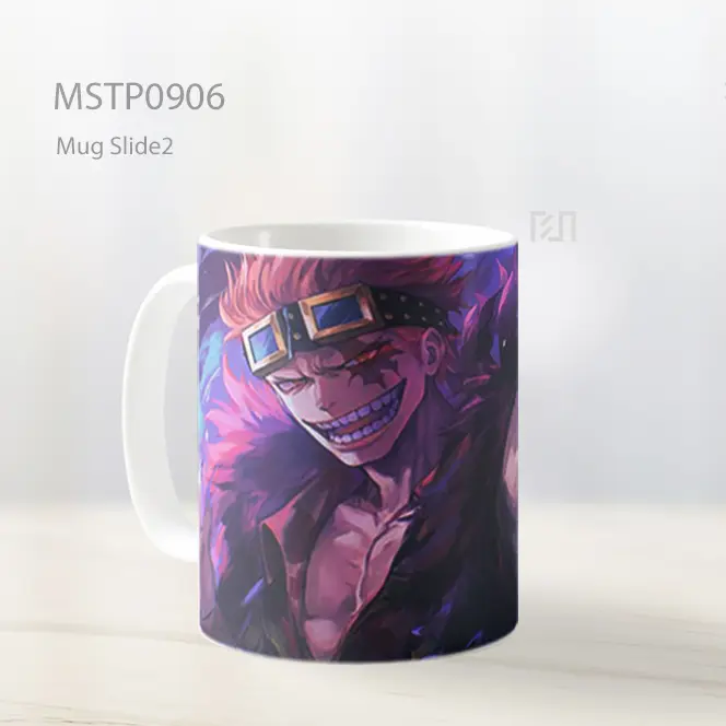Eustass Kid Punk Hazard One Piece Mug MSTP0906 - All-side / Desain