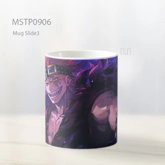 Eustass Kid Punk Hazard One Piece Mug MSTP0906 - All-side / Desain