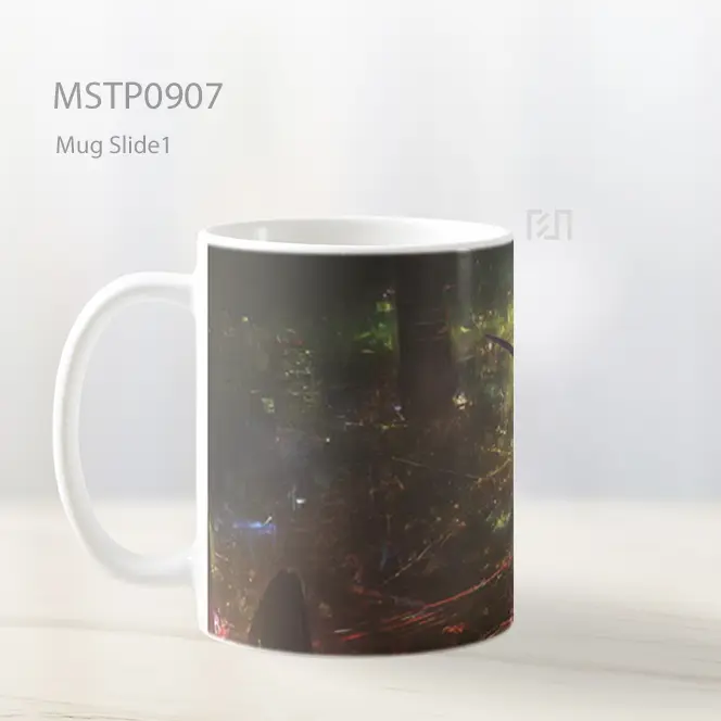 Evangelion Eva 01 Kota Mug MSTP0907 - All-side / Desain