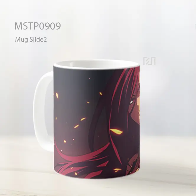 Fairy Tail Erza Scarlet Anime Mug MSTP0909 - All-side / Desain