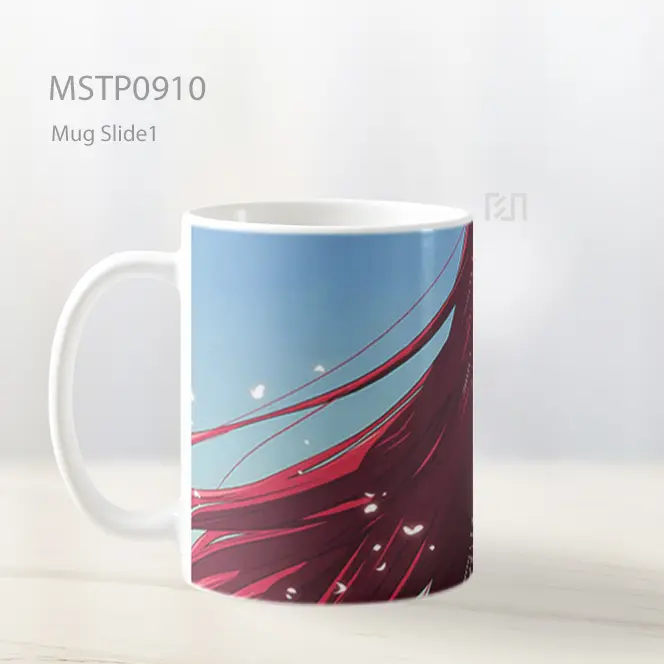 Fairy Tail Erza Scarlet Anime Mug MSTP0910 - All-side / Desain