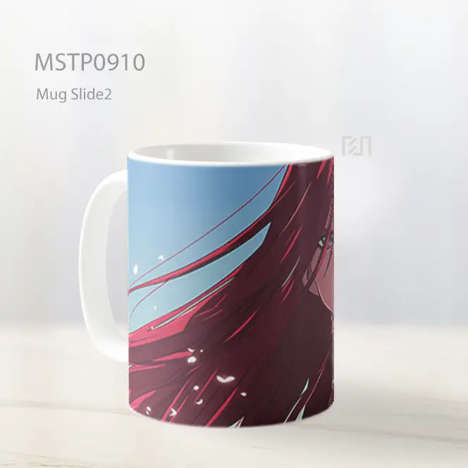 Fairy Tail Erza Scarlet Anime Mug MSTP0910 - All-side / Desain