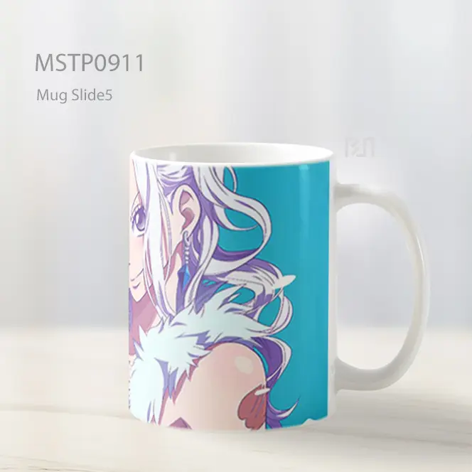 Fairy Tail Mirajane Strauss Biru Mug MSTP0911 - All-side / Desain