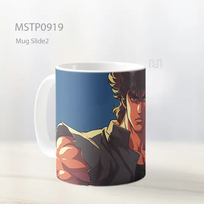 Fist Of The North Star Kenshiro Determinasi Intens Mug MSTP0919 - All-side / Desain