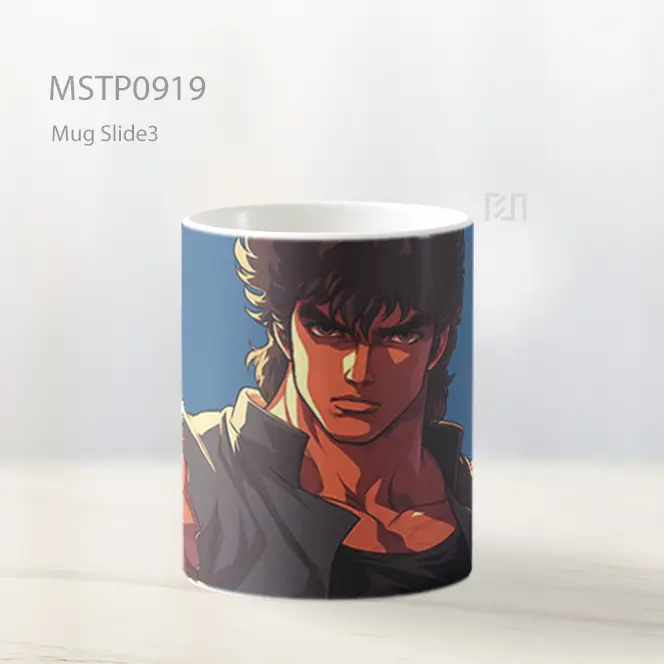 Fist Of The North Star Kenshiro Determinasi Intens Mug MSTP0919 - All-side / Desain