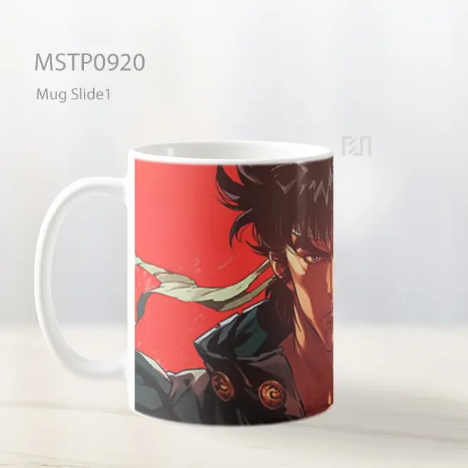 Fist Of The North Star Kenshiro Tatapan Mematikan Mug MSTP0920 - All-side / Desain